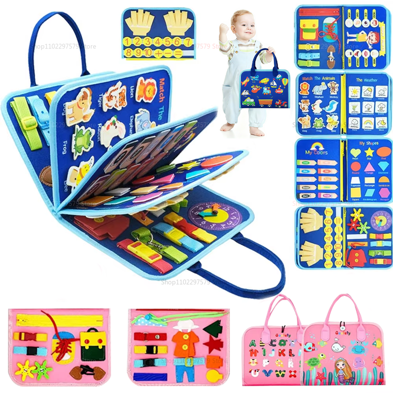 Kids Education Content - New Busy Board for Toddlers Sensory