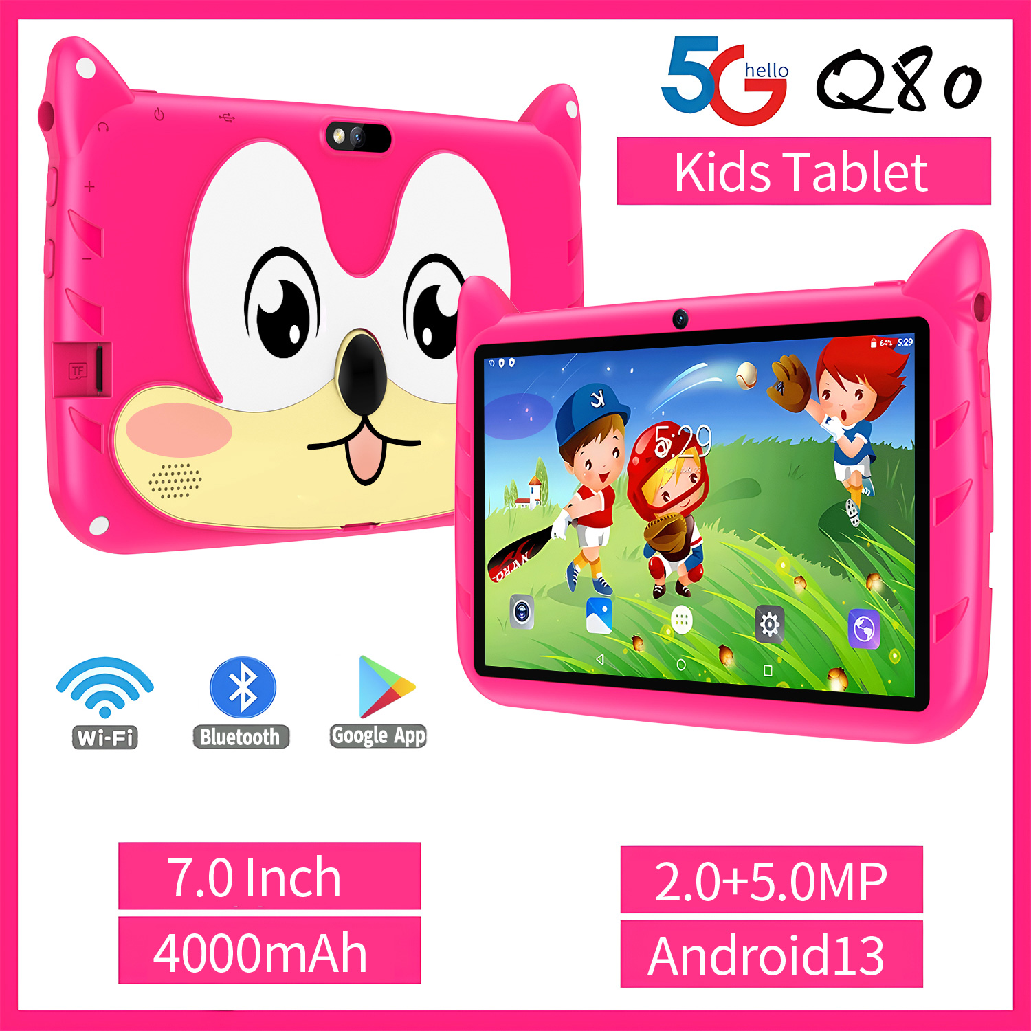Kids Education Tablet - New Kids 7-inch Tablet Android 13