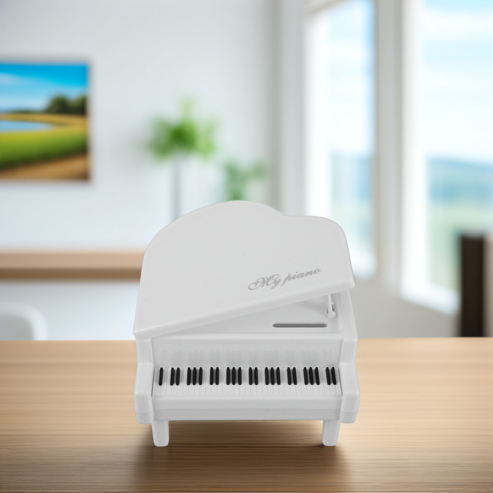 Kids Education Savings - Piano Shaped Kids Money Box Creative