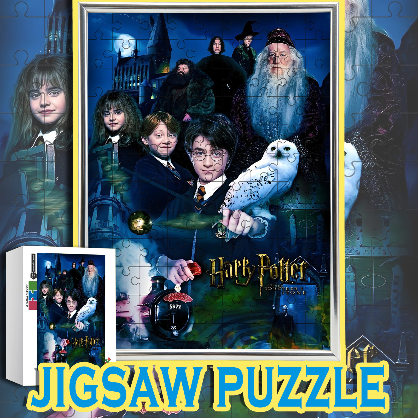 Magic Wizard World Harry Potte - Puzzle Map World avaliação e preço