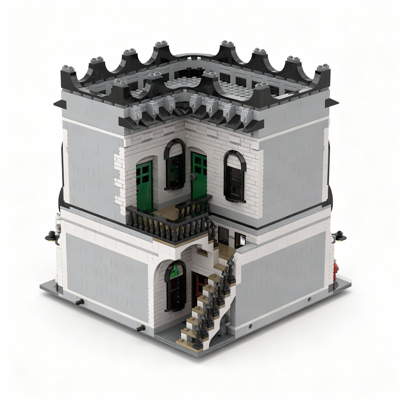 2853pcs MOC Vinyl Record Store - Kids Education Store avaliação e preço