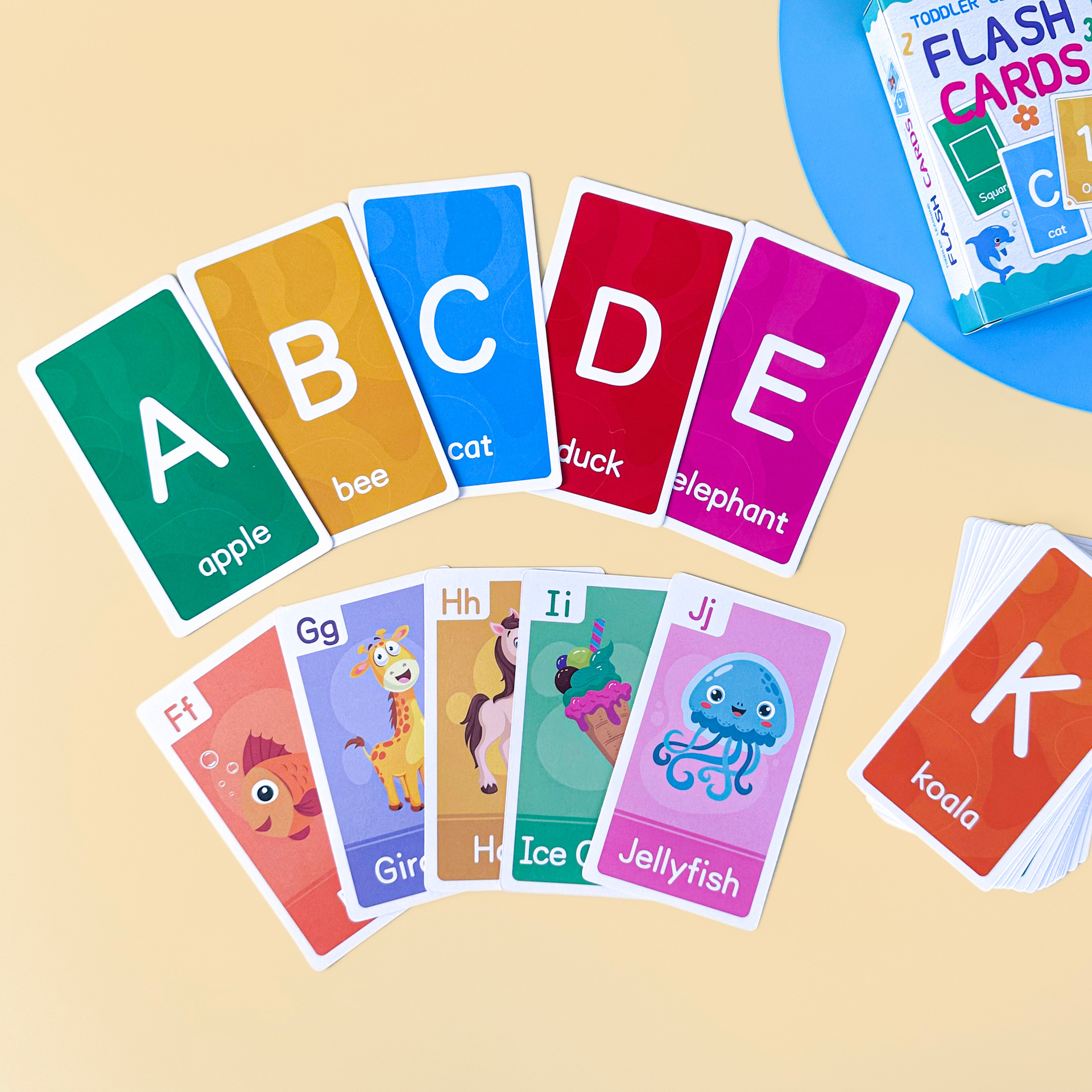58 Pcs ABC Alphabet Flashcards - Free Educational Games For Kids avaliação e preço