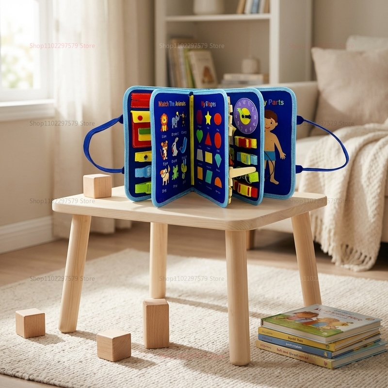 Montessori Busy Board Sensory  - Kids Educational Game 3 avaliação e preço