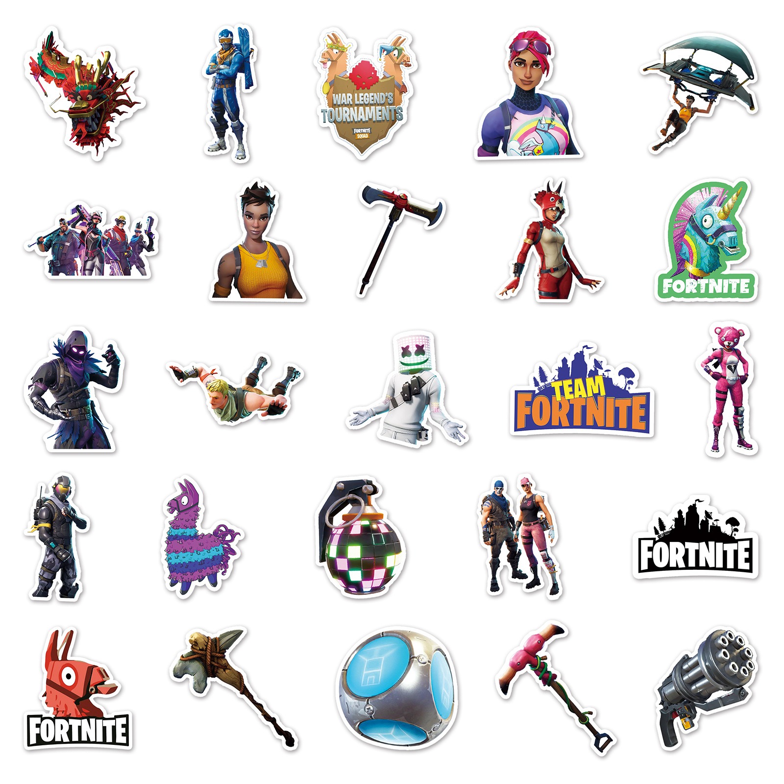 Fortnite Game Character Sticke - Kids Education Tablet avaliação e preço
