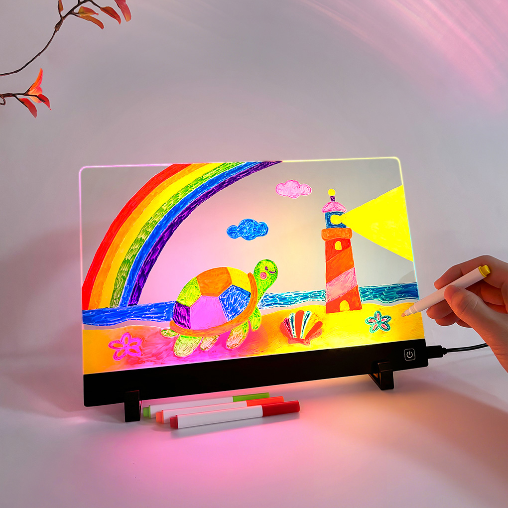 Kids Drawing Board Reusable LC - Kids Education Tablet avaliação e preço