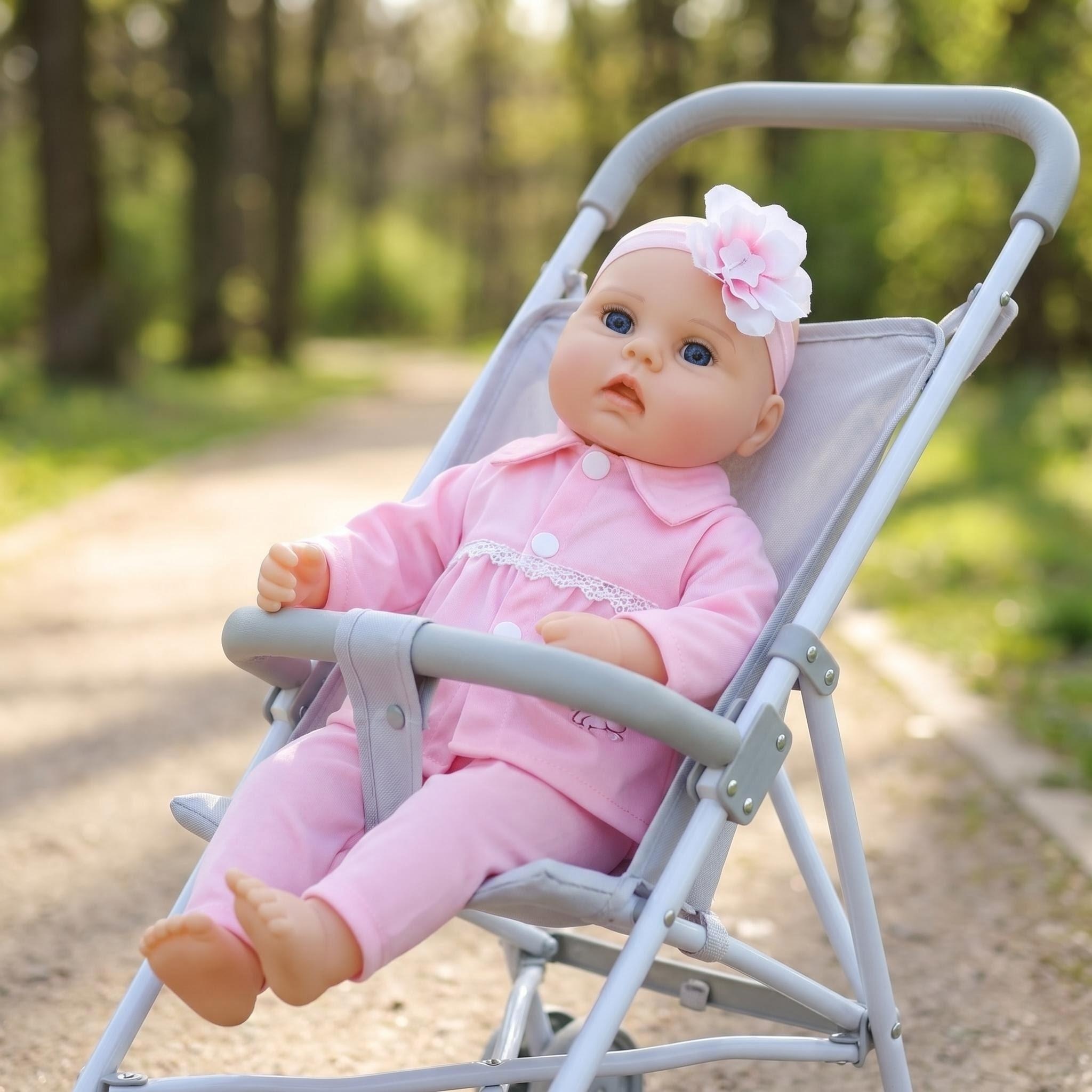 18inch Plush Baby Doll Joyful  - Kids Joy Education avaliação e preço