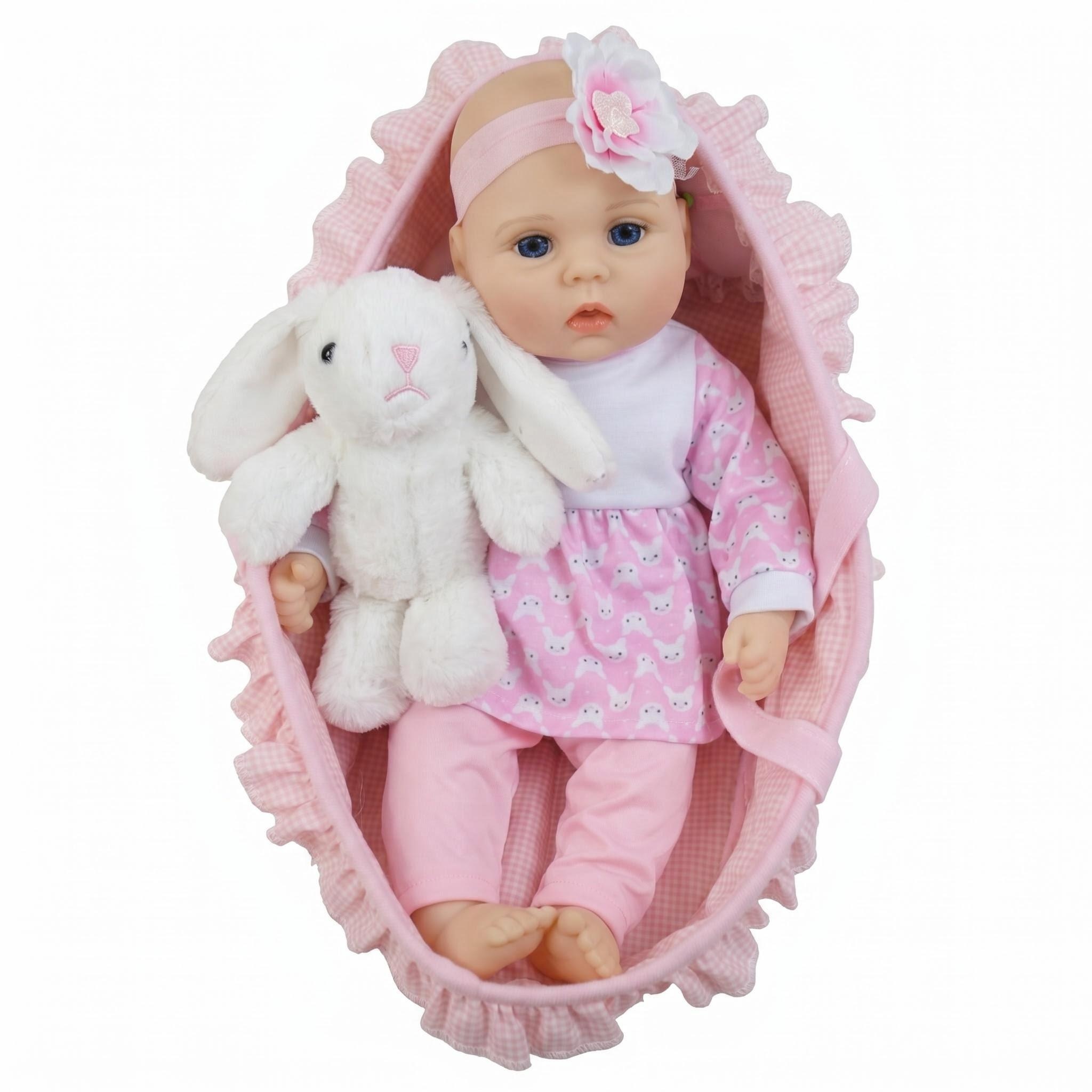 18inch Plush Baby Doll Joyful  - Kids Joy Education avaliação e preço