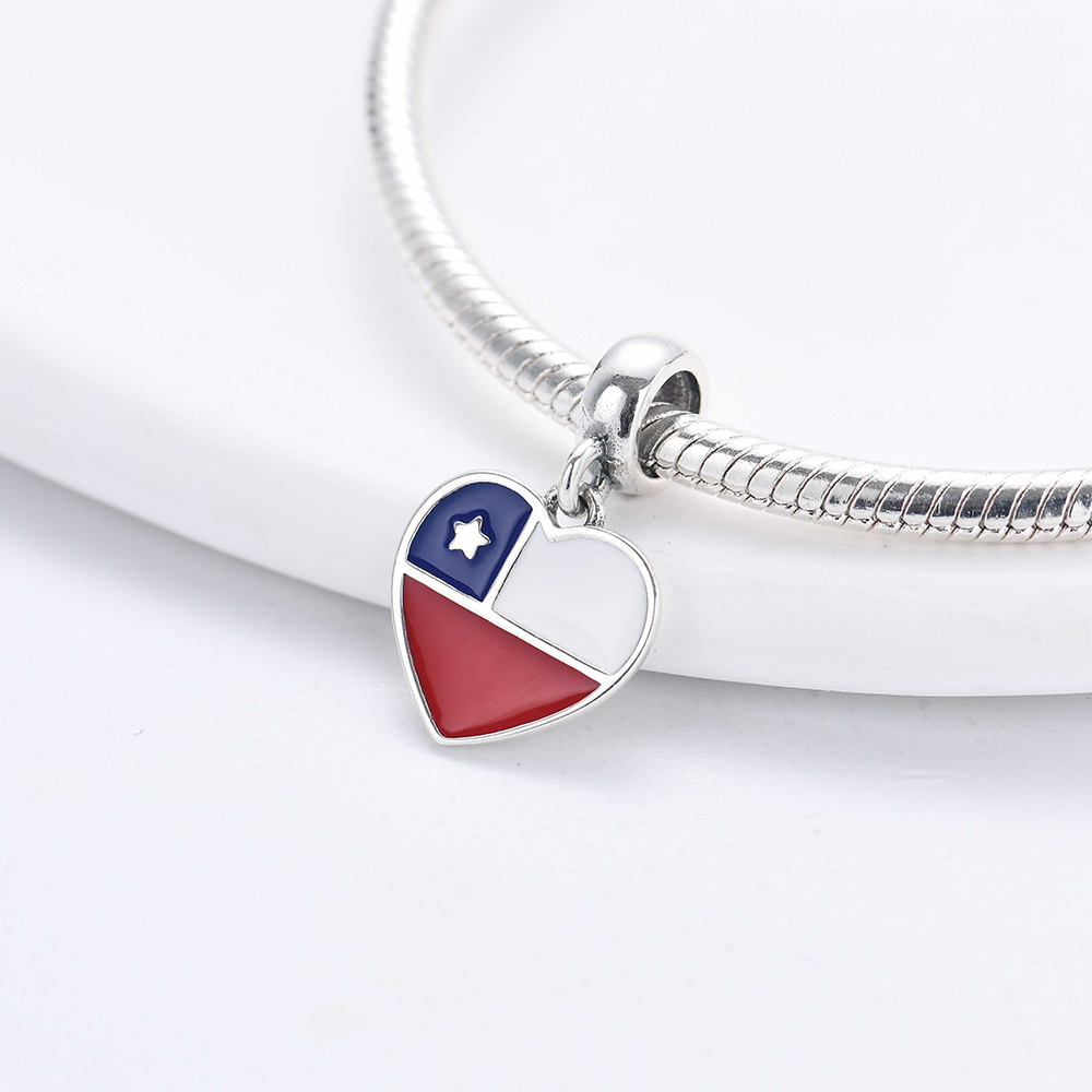 925 Sterling Silver Fashion Ch - Puzzle Map World avaliação e preço