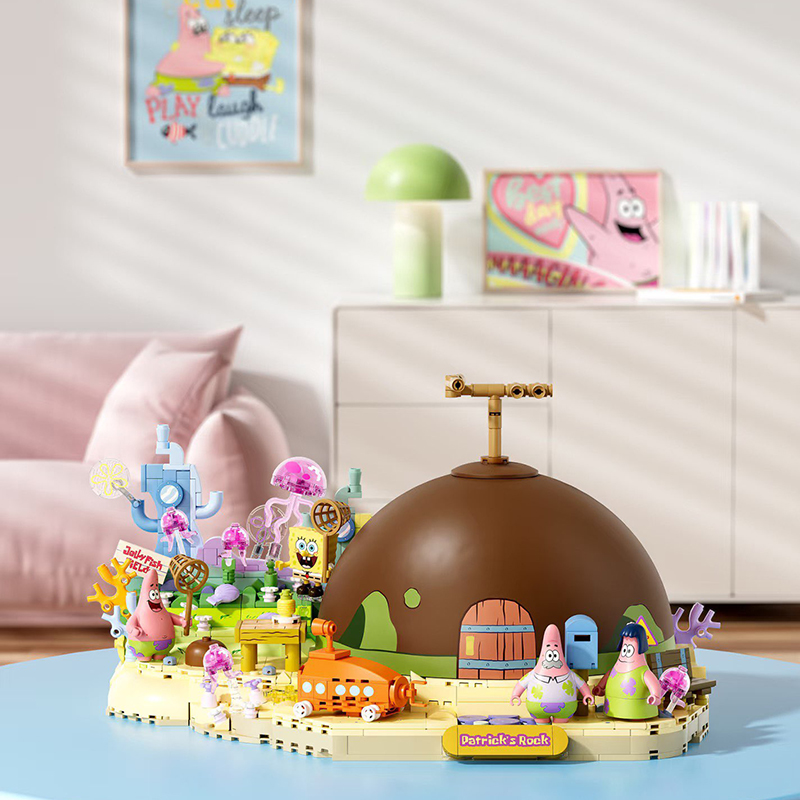 Spongebob Patrick Star Rock Ho - Kids First Education avaliação e preço