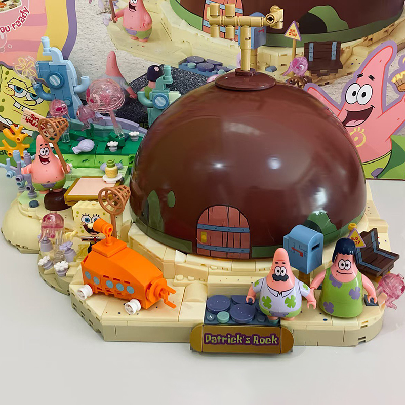 Spongebob Patrick Star Rock Ho - Kids First Education avaliação e preço