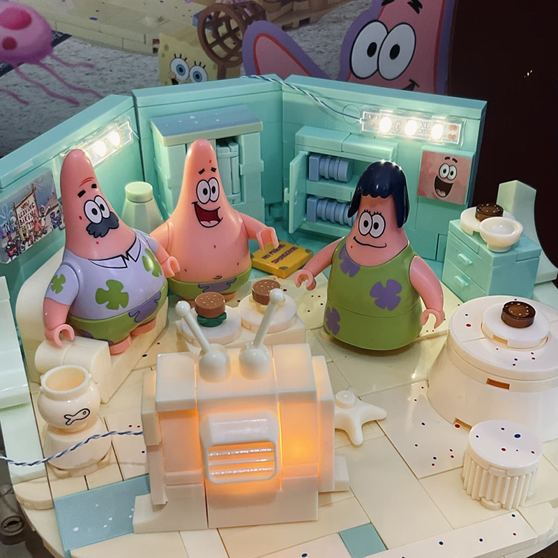 Spongebob Patrick Star Rock Ho - Kids First Education avaliação e preço