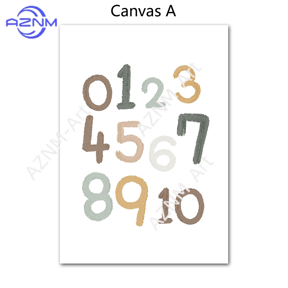1/2pcs Education Learning Numb - Kids Education Room avaliação e preço