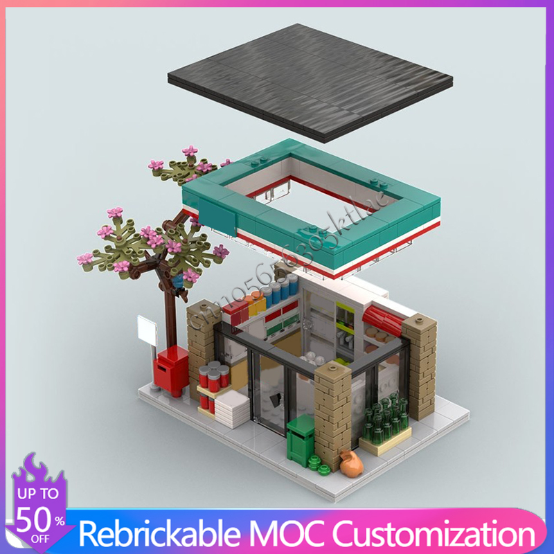 602PCS Customize Urban House S - Kids Education Store avaliação e preço