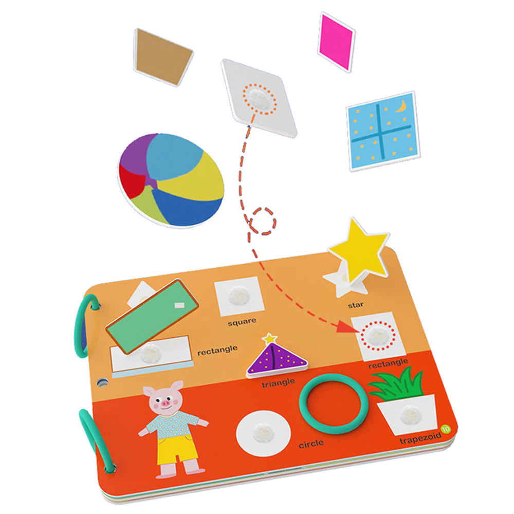 Montessori Paste Quiet Book fo - Kids First Education avaliação e preço