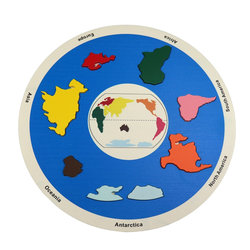 Wooden Planet Puzzles Learning - Puzzle Map World avaliação e preço