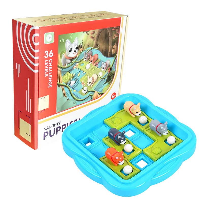 Board Game Naughty Puppies Chi - Kids Educational Game 3 avaliação e preço