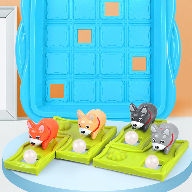 Board Game Naughty Puppies Chi - Kids Educational Game 3 avaliação e preço