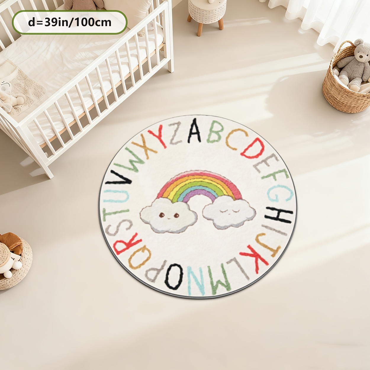 Educational Rainbow ABC Alphab - Kids Education Room avaliação e preço