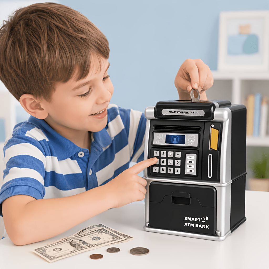 Smart ATM Piggy Bank, Automati - Kids Education Savings avaliação e preço