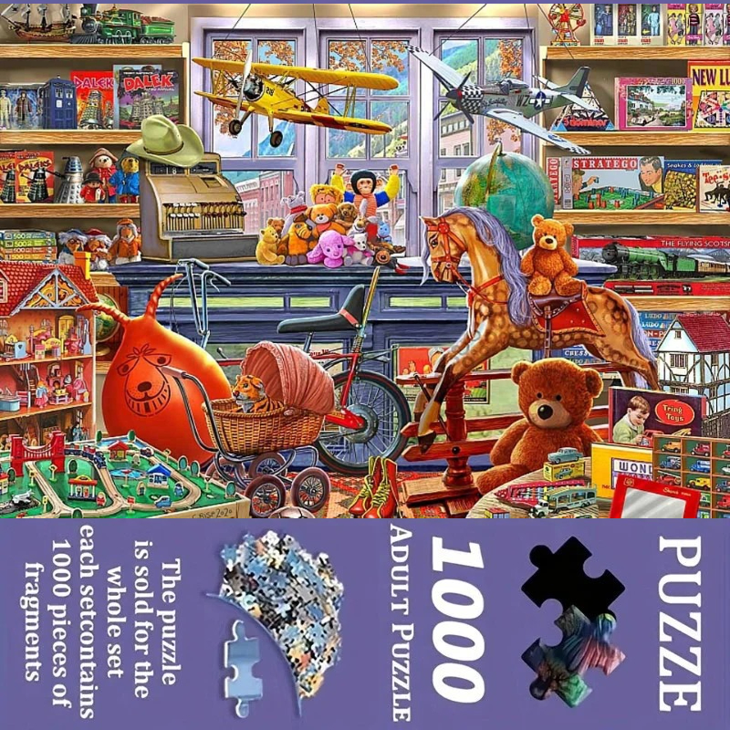 500/1000 Pieces Jigsaw Puzzle  - Kids Education Store avaliação e preço