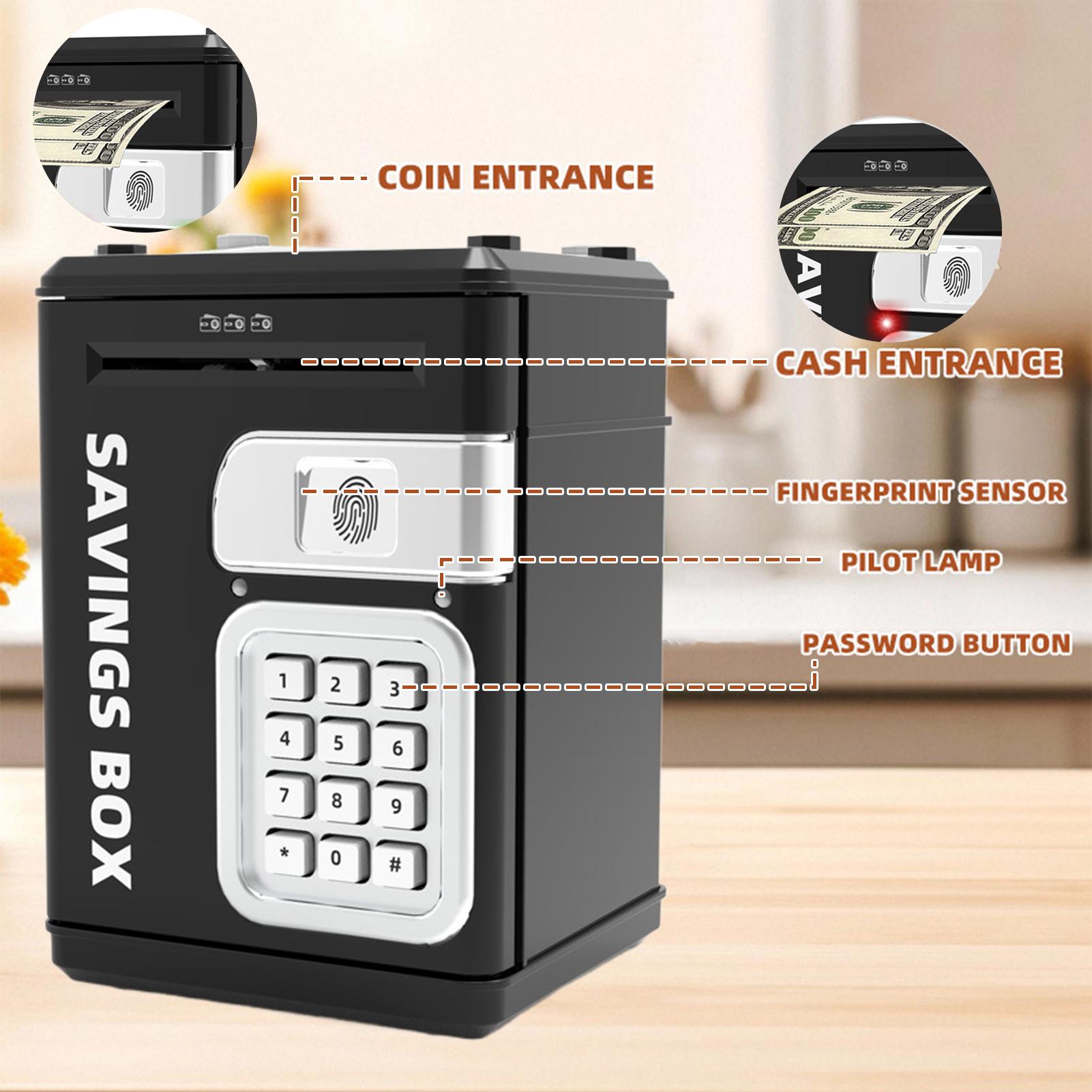 Safe Box For Kids Bank Safe El - Kids Education Savings avaliação e preço