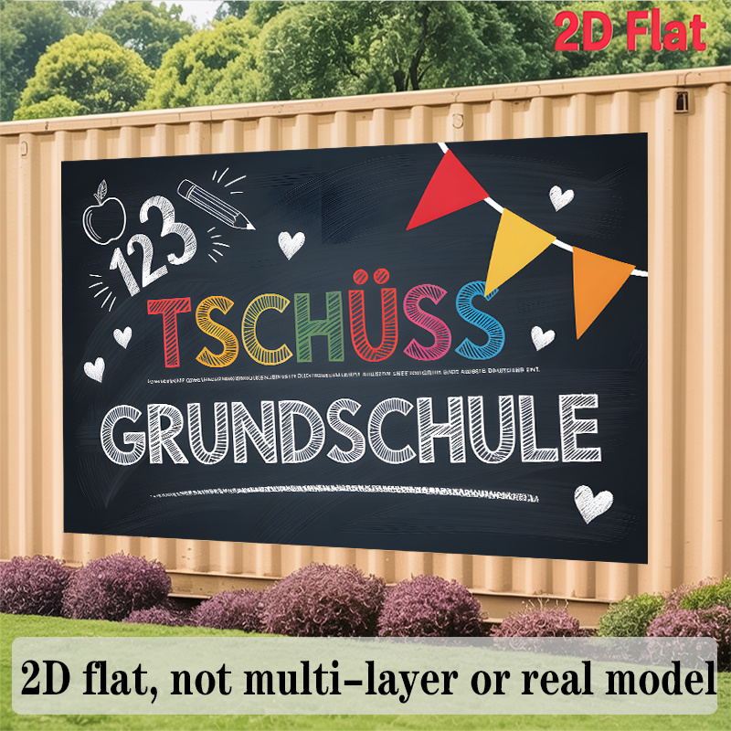 Cute German Kindergarten Presc - Kids Education Banner avaliação e preço
