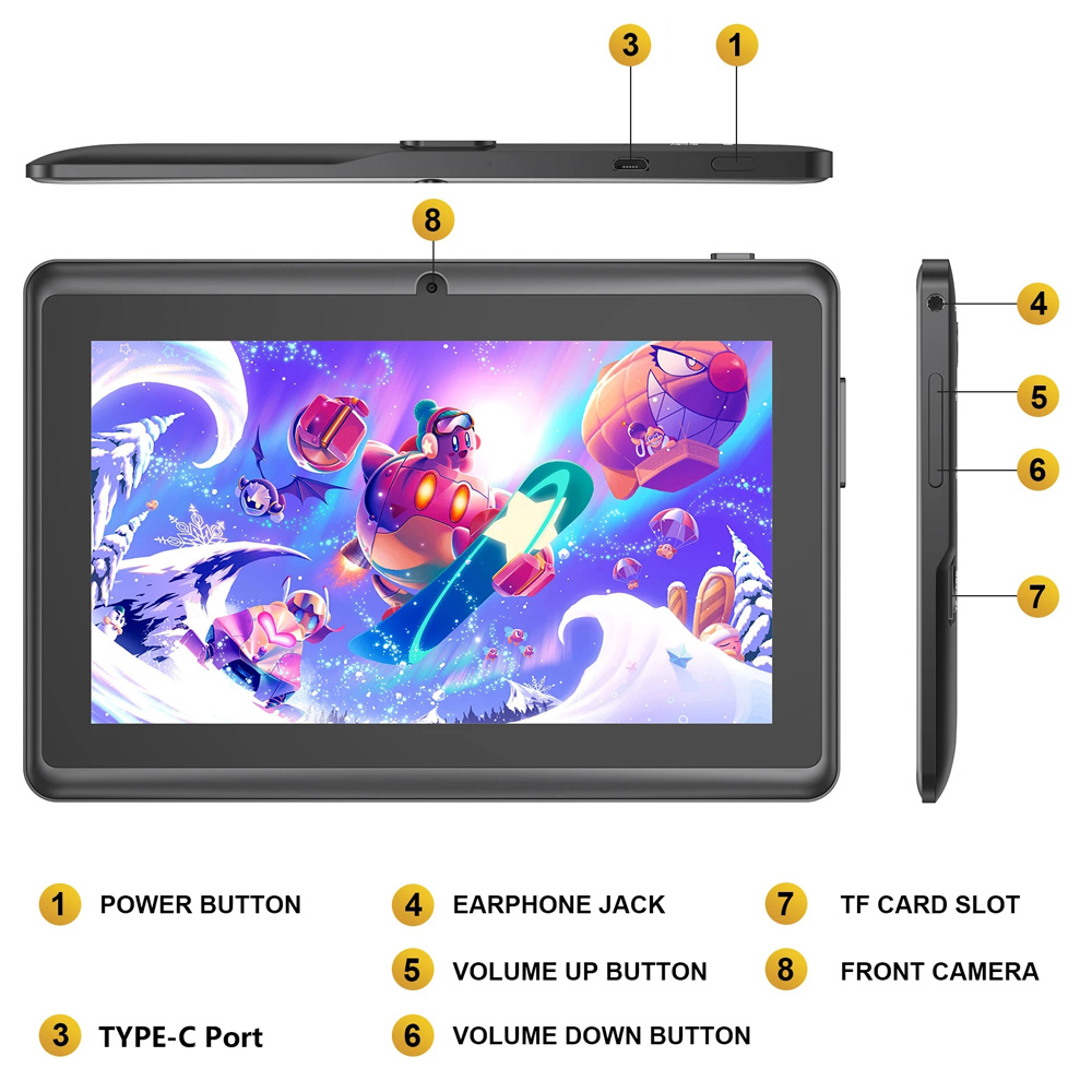 Hot Sales 7 Inch Kids Tablet Q - Kids Education Tablet avaliação e preço