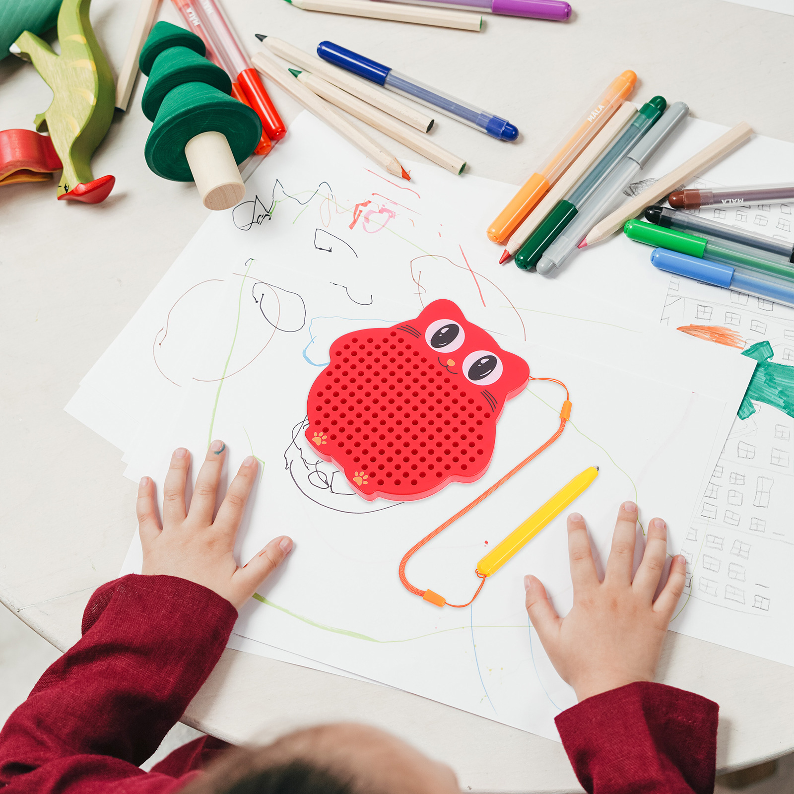 Creative Magnetic Drawing Boar - Free Educational Games For Kids avaliação e preço