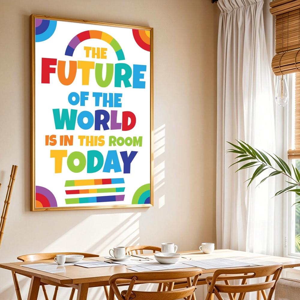 Positive Kid Classroom Wall Pi - Kids Education Room avaliação e preço