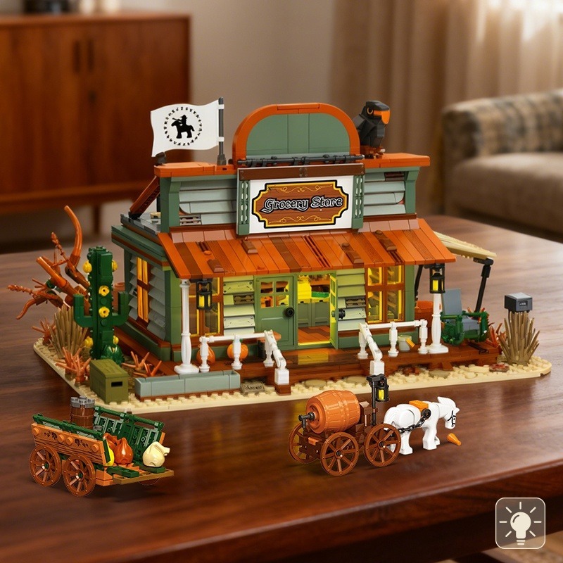 Western Cowboy Grocery Store B - Kids Education Store avaliação e preço