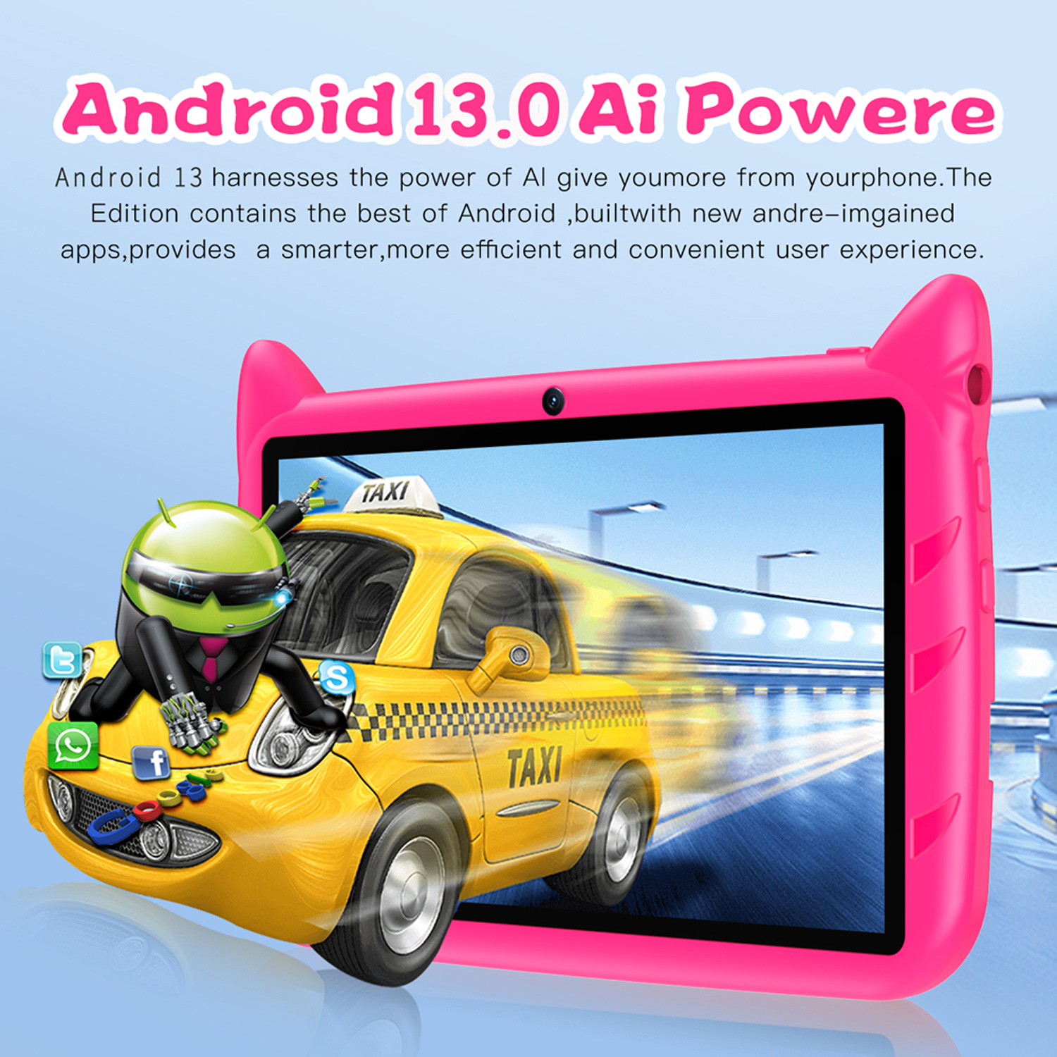 New 5G WiFi Kids Tablet 7 Inch - Kids Education Tablet avaliação e preço
