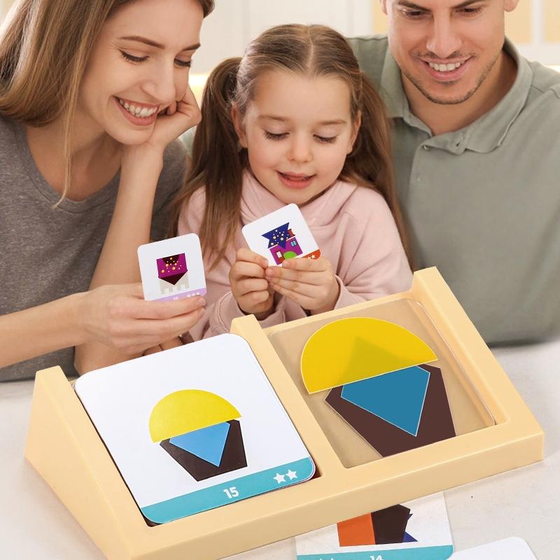1 Set Educational House Design - Kids Educational Game 3 avaliação e preço