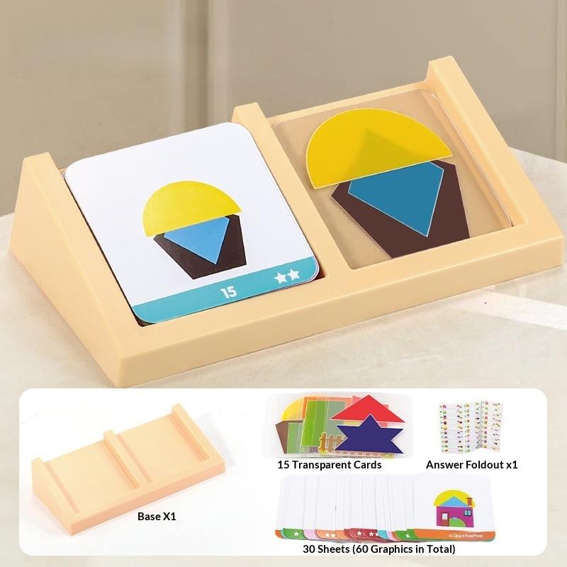 1 Set Educational House Design - Kids Educational Game 3 avaliação e preço