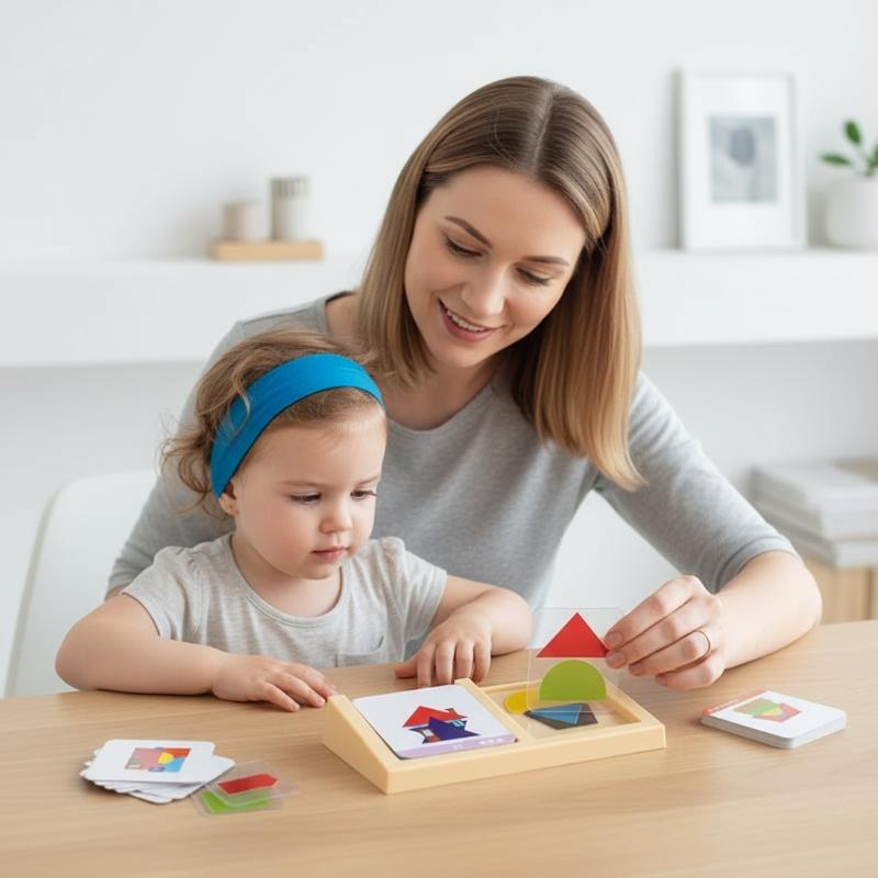 1 Set Educational House Design - Kids Educational Game 3 avaliação e preço