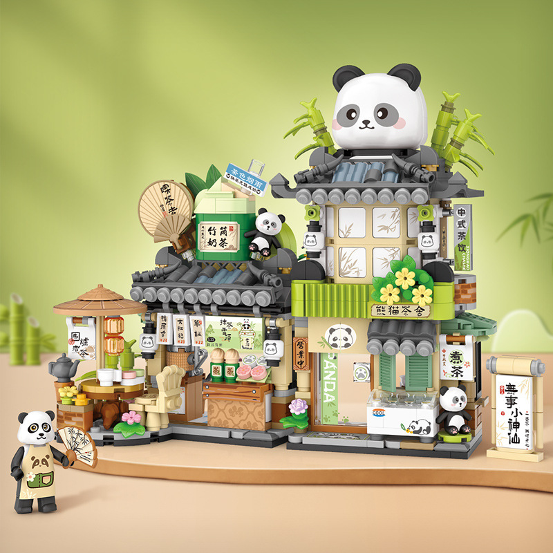 NEW Panda Pet Zoo Coffee Shop  - Kids Education Store avaliação e preço