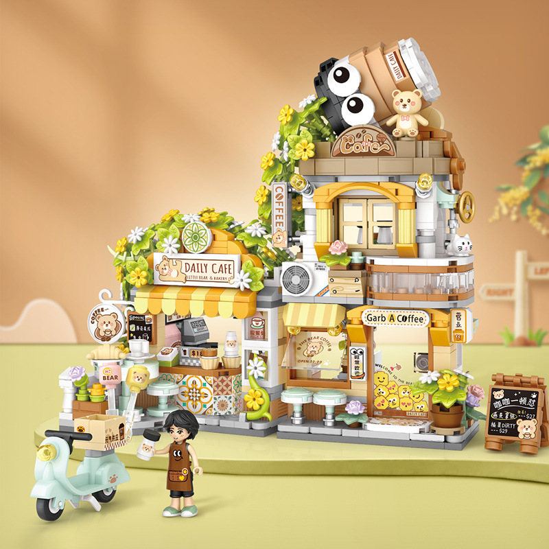 NEW Panda Pet Zoo Coffee Shop  - Kids Education Store avaliação e preço