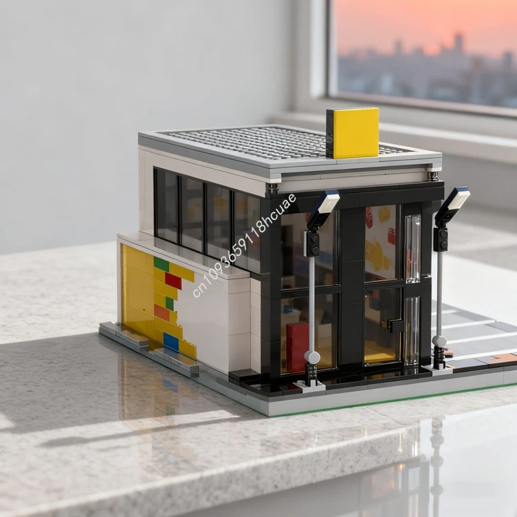 950pcs MOC Store Modulared Mod - Kids Education Store avaliação e preço