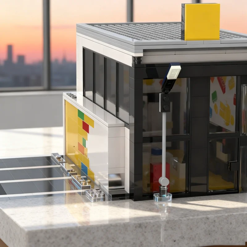 950pcs MOC Store Modulared Mod - Kids Education Store avaliação e preço