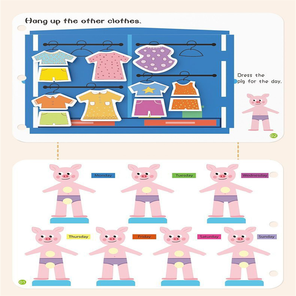 Kid Quiet Busy Book Montessori - Kids First Education avaliação e preço