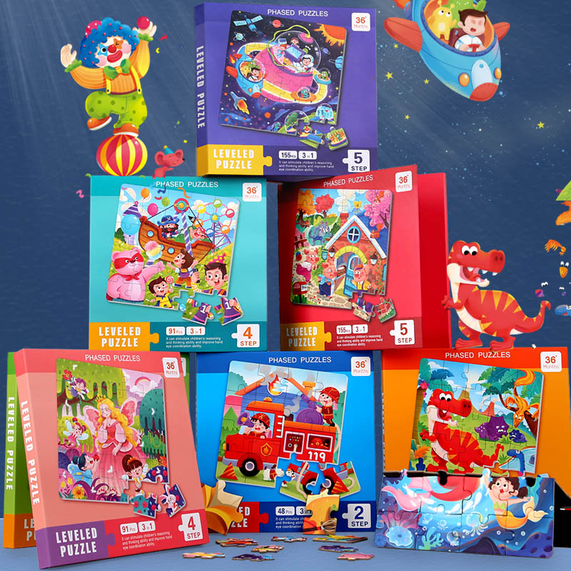 Kids Magnetic Wooden Puzzle Ca - Kids Educational Game 3 avaliação e preço