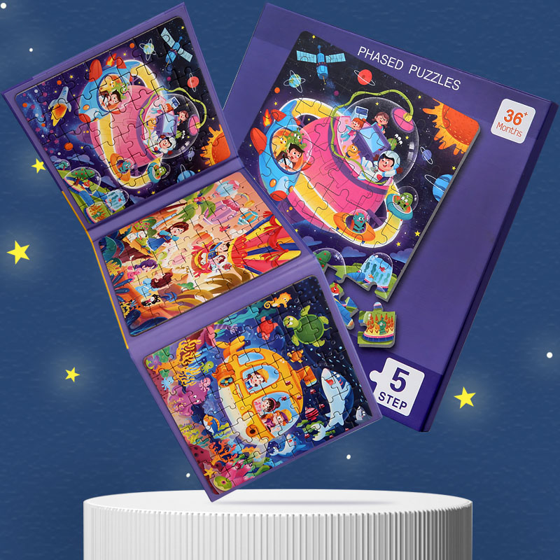 Kids Magnetic Wooden Puzzle Ca - Kids Educational Game 3 avaliação e preço