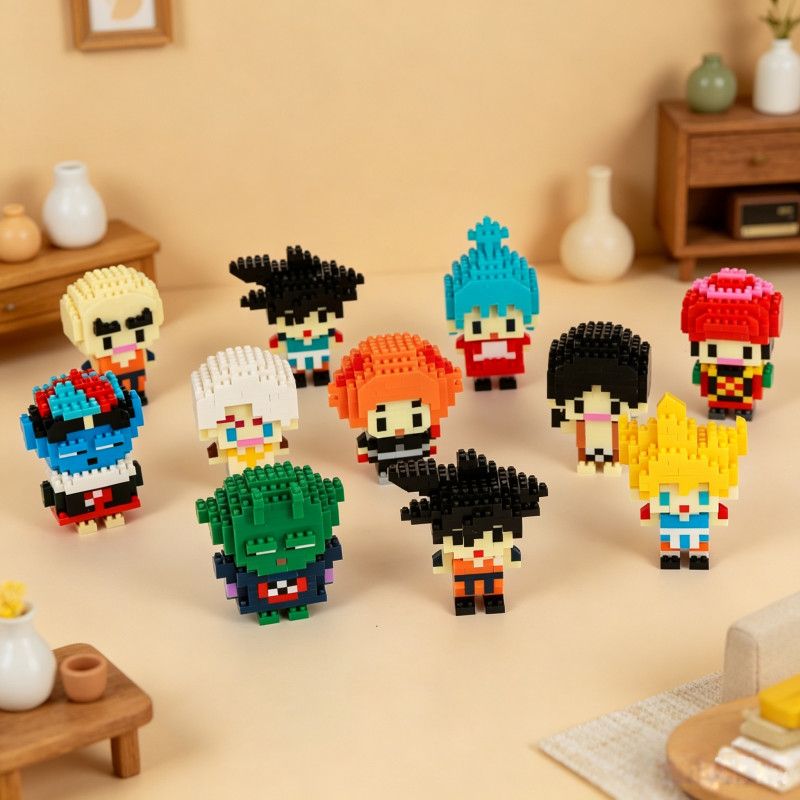 Dragon Ball Z Mini Micro Build - Kids First Education avaliação e preço