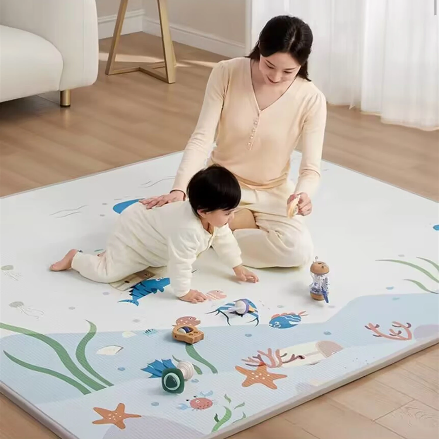 Waterproof Thick 1cm Baby Play - Kids Education Bd avaliação e preço