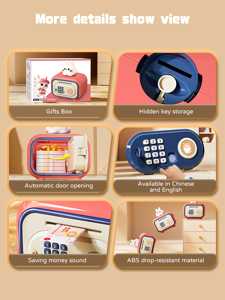 Electronic Pos Savings Piggy B - Kids Education Savings avaliação e preço