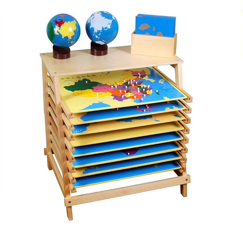 -Children's educational teachi - Puzzle Map World avaliação e preço