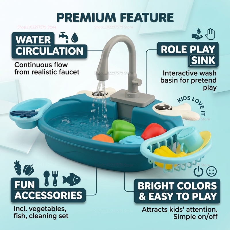 Toddler Interactive Water Play - Kids Education Store avaliação e preço