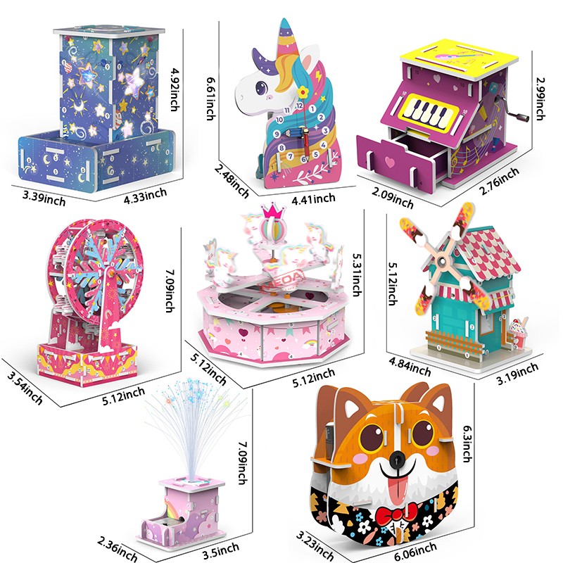 8in1 STEM Projects Activity Cr - Kids Education Courses avaliação e preço