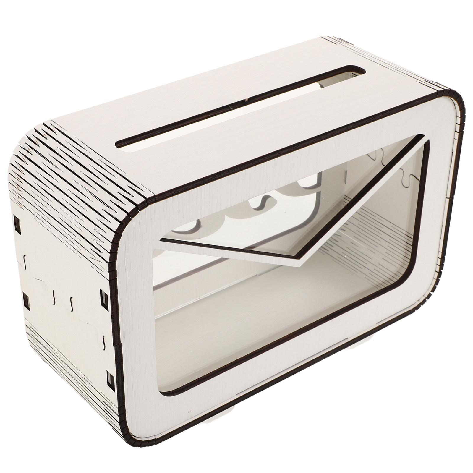 Stylish Wooden Savings Box Cle - Kids Education Savings avaliação e preço