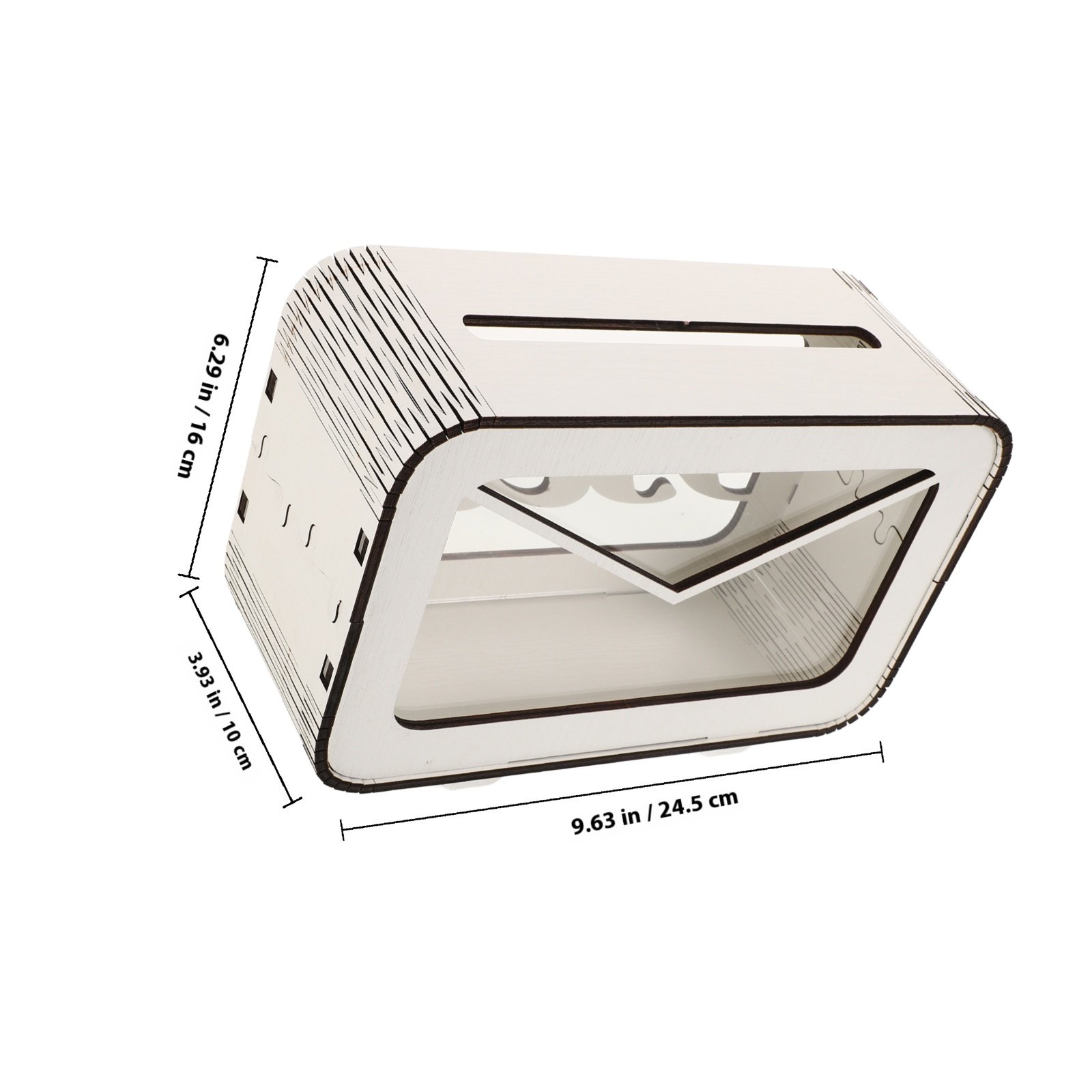 Stylish Wooden Savings Box Cle - Kids Education Savings avaliação e preço