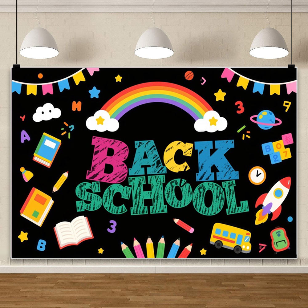 Back To School Photography Bac - Kids Education Banner avaliação e preço